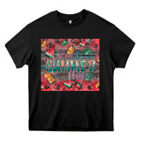 Black summer vibes Heavy Core Tee - CowhideDigitalArt