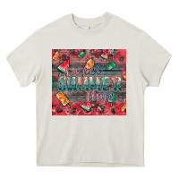 Cream summer vibes Heavy Core Tee - CowhideDigitalArt