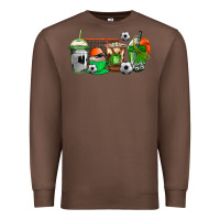 Chestnut soccer coffee cups Premium Sweatshirt - AdoDesignShop
