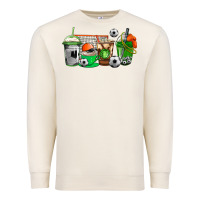 Sandshell soccer coffee cups Premium Sweatshirt - AdoDesignShop