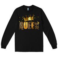 Black queen glitter Long Sleeve Tee - RanaPortraitStore