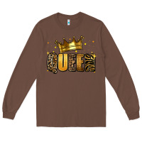 Chestnut queen glitter Long Sleeve Tee - RanaPortraitStore