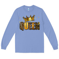 Colony Blue queen glitter Long Sleeve Tee - RanaPortraitStore