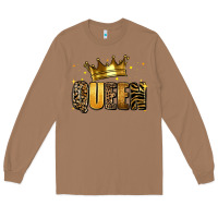 Toasted Coconut queen glitter Long Sleeve Tee - RanaPortraitStore