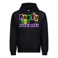 Black aint no party like mardi gras Urban Hoodie - MaliasSmallBusiness