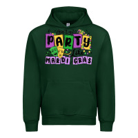 Forest Green aint no party like mardi gras Urban Hoodie - MaliasSmallBusiness