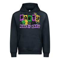 Navy aint no party like mardi gras Urban Hoodie - MaliasSmallBusiness