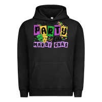 Pigment Black aint no party like mardi gras Urban Hoodie - MaliasSmallBusiness
