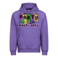 Tulip aint no party like mardi gras Urban Hoodie - MaliasSmallBusiness