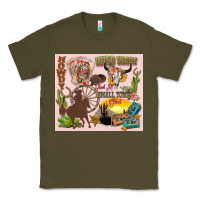 Army Green wild west western Classic Tee - Zillion Design Studio