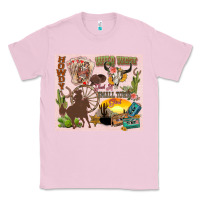 Bubblegum Pink wild west western Classic Tee - Zillion Design Studio