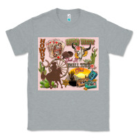 Heather Grey wild west western Classic Tee - Zillion Design Studio