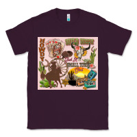 Plum wild west western Classic Tee - Zillion Design Studio