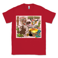 Red wild west western Classic Tee - Zillion Design Studio
