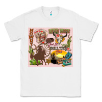White wild west western Classic Tee - Zillion Design Studio