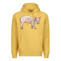 Antique Gold american yorkshire pig  baby Premium Hoodie - LillyAllenDesigns