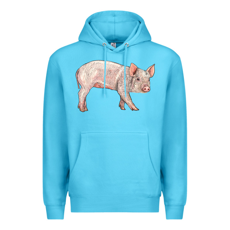 American Yorkshire Pig  Baby Premium Hoodie by LillyAllenDesigns | Teevron