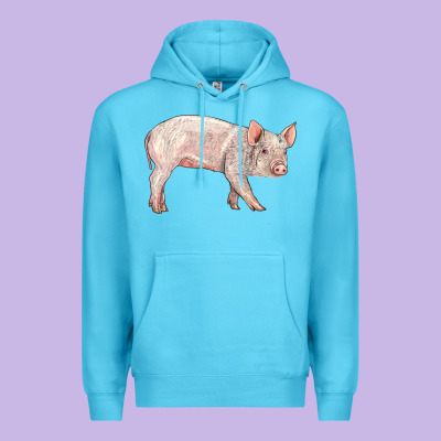 American Yorkshire Pig  Baby Premium Hoodie Designed By Lillyallendesigns