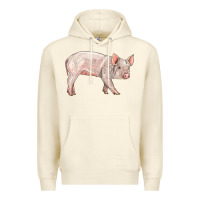 Sandshell american yorkshire pig  baby Premium Hoodie - LillyAllenDesigns