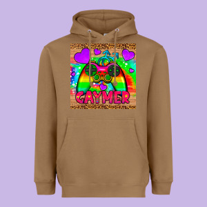 Gaymer Mousepad Heavyweight Hoodie Designed By Hra Design Shop
