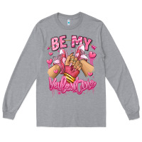 Heather Grey be my valentine light skinned girl sneakers Long Sleeve Tee - RanaPortraitStore