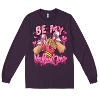Plum be my valentine light skinned girl sneakers Long Sleeve Tee - RanaPortraitStore