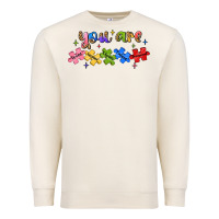 Sandshell you are loved autism Premium Sweatshirt - JahusDesignShop