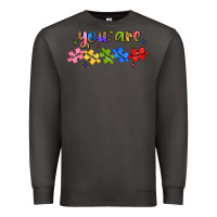 Smoke you are loved autism Premium Sweatshirt - JahusDesignShop