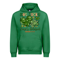 Emerald not lucky simply blessed Urban Hoodie - MaliasSmallBusiness