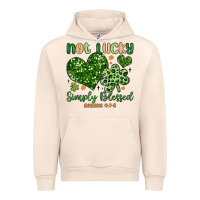 Sandshell not lucky simply blessed Urban Hoodie - MaliasSmallBusiness