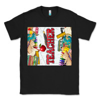 Black teacher Classic Tee - Zillion Design Studio
