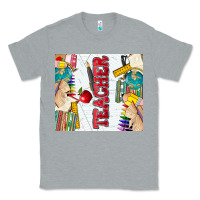 Heather Grey teacher Classic Tee - Zillion Design Studio