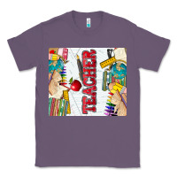 Lavender teacher Classic Tee - Zillion Design Studio
