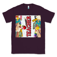 Plum teacher Classic Tee - Zillion Design Studio