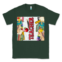 Sports Green teacher Classic Tee - Zillion Design Studio