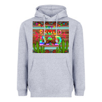 Heather Grey proud dad tumbler Heavyweight Hoodie - HRA Design Shop