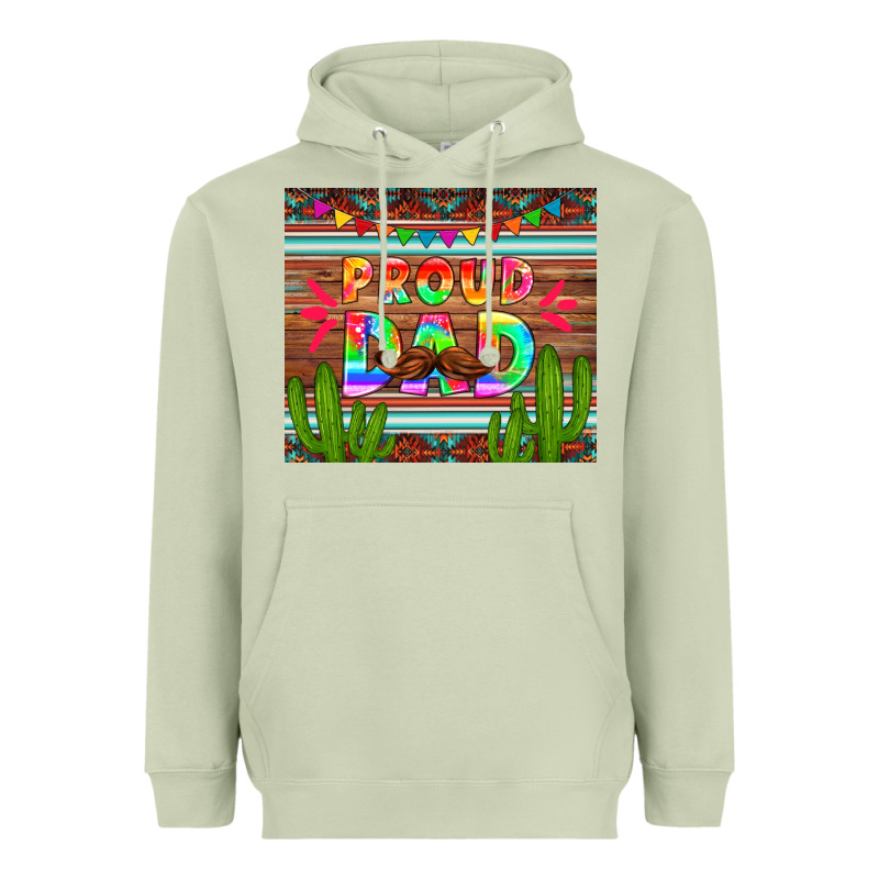 Proud Dad Tumbler Heavyweight Hoodie by HRA Design Shop | Teevron