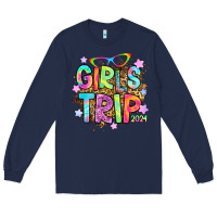 Navy girls trip 2024 Long Sleeve Tee - RanaPortraitStore