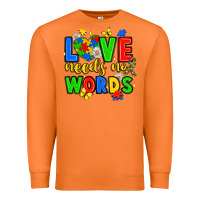 Carrot love needs no words Premium Sweatshirt - JahusDesignShop