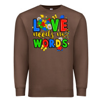 Chestnut love needs no words Premium Sweatshirt - JahusDesignShop