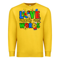 Lemon love needs no words Premium Sweatshirt - JahusDesignShop