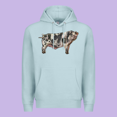 Spotted Pig Premium Hoodie Designed By Lillyallendesigns