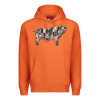 Carrot Spotted Pig Premium Hoodie - LillyAllenDesigns