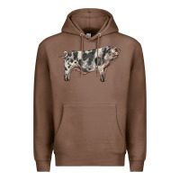 Chestnut Spotted Pig Premium Hoodie - LillyAllenDesigns