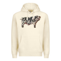 Sandshell Spotted Pig Premium Hoodie - LillyAllenDesigns