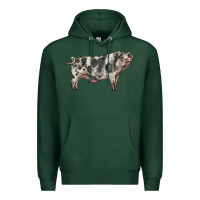 Sports Green Spotted Pig Premium Hoodie - LillyAllenDesigns