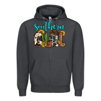 Smoke southern girl Zipper Hoodie - Zillion Design Studio