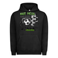 Pigment Black hot mess always stressed soccer mama stanley cup Urban Hoodie - MaliasSmallBusiness