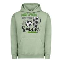 Hot Mess Always Stressed Soccer Mama Stanley Cup Urban Hoodie | Teevron