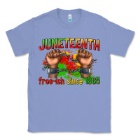 Colony Blue juneteenth free ish since 1865 Classic Tee - texasbilliewilder